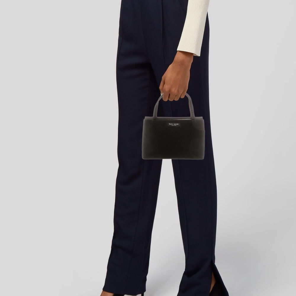 kate spade Black Velvet Tote - Picture 2 of 5